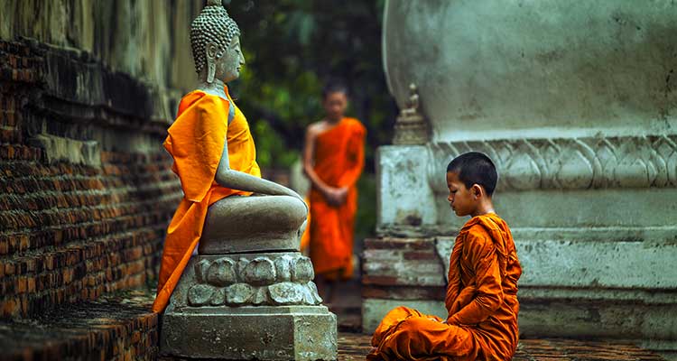 Bouddhiste voyage